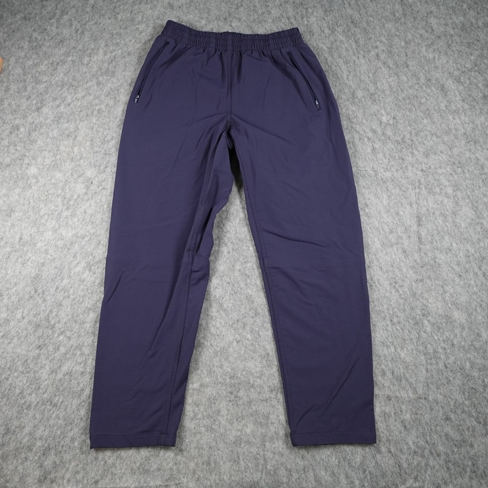 Outdoor Voices Pant Women Extra Small Navy Blue Rectrek Zip Pocket Elastic Waist